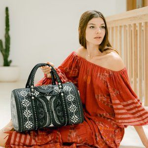 Unique Handcrafted - Malika Mini Weekender Bag